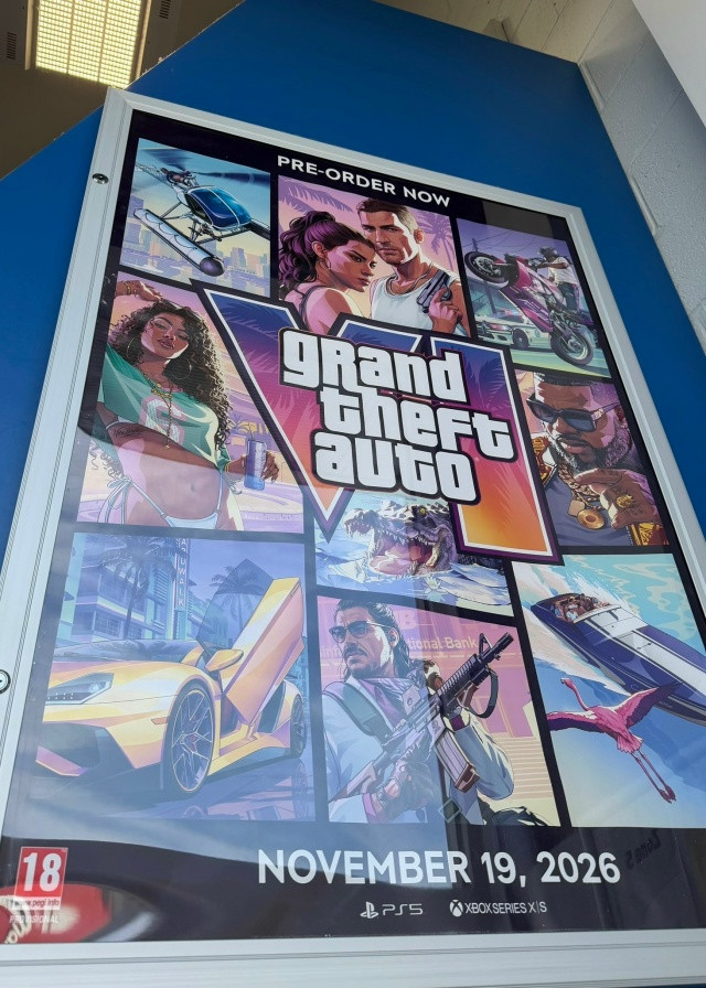Первые рекламные постеры GTA 6 появились в городах