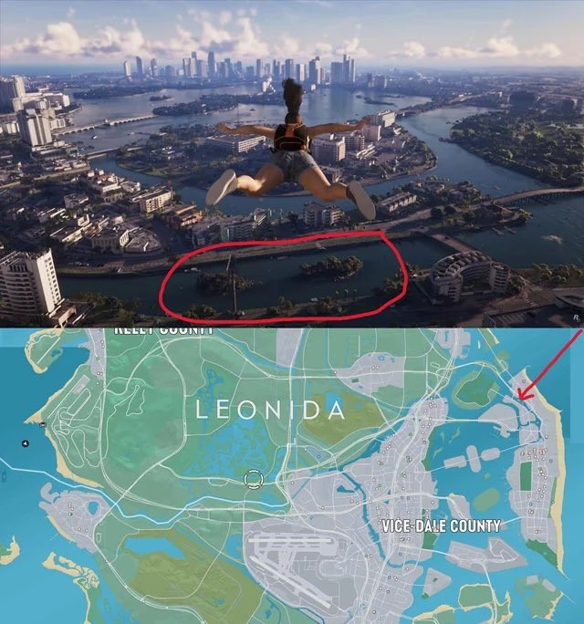 Карта GTA VI может занять сотни часов изучения