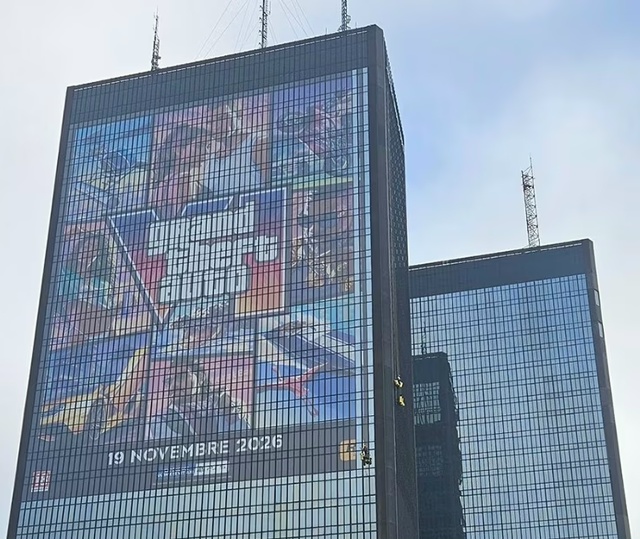 В Париже рекламу GTA 6 показали без оружия