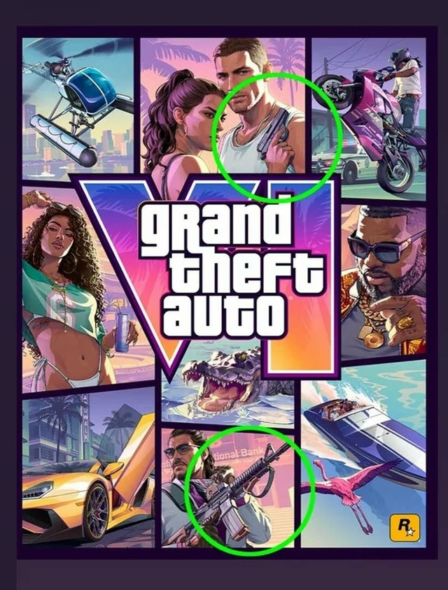 В Париже рекламу GTA 6 показали без оружия