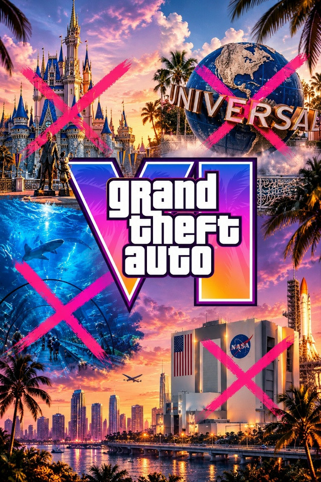 В GTA 6 могут не появиться известные места Флориды