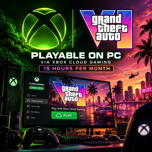 Microsoft получила права на облачный стриминг GTA 6 — СМИ