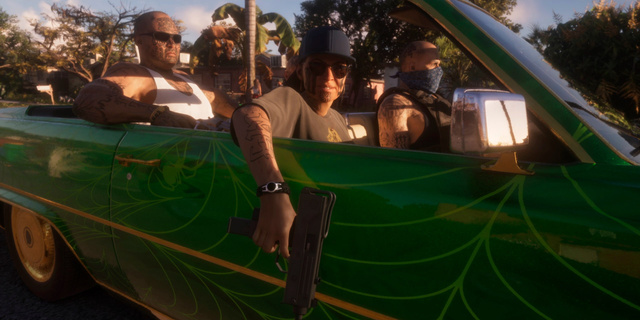 В трейлере GTA 6 заметили вооружённых пассажиров лоурайдера